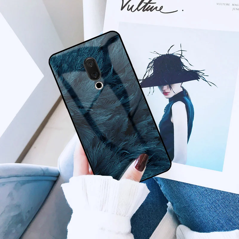 GFAITH чехол из закаленного стекла для Meizu 16 16TH перо печать Обложка Note 8 9X8 M8 Lite M6T S