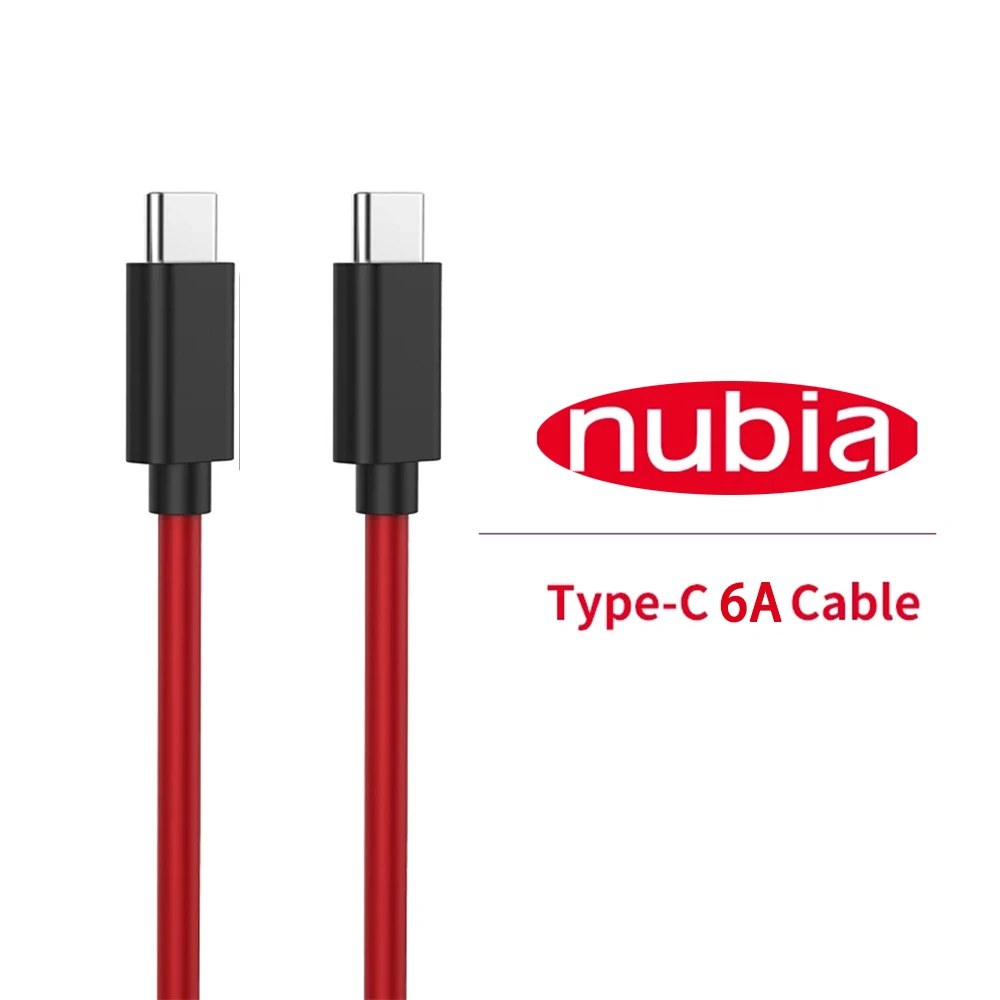 PD QC Быстрый зарядный кабель 55 Вт 66 6А для Nubia Red Magic 5S 6 6S 6R Z30 Pro 6A игровой передачи