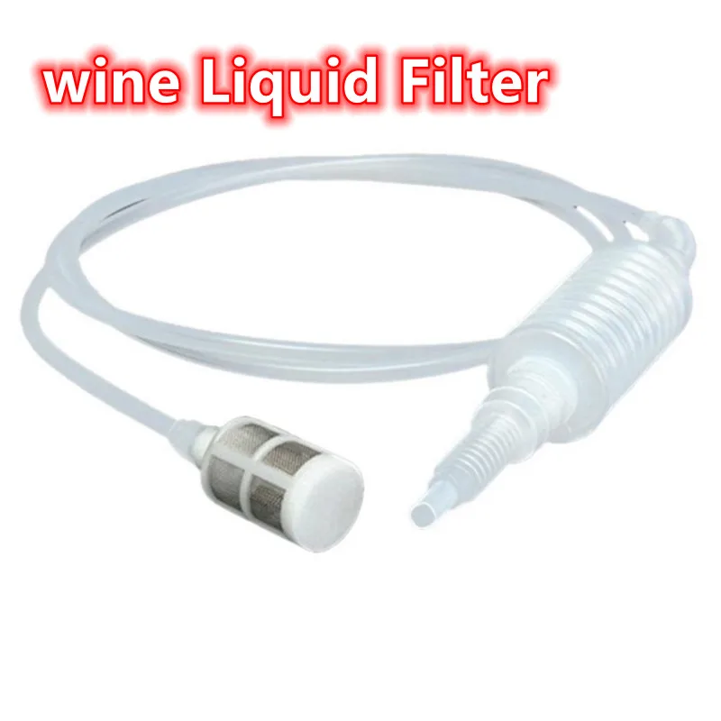 

New Kitchen Wine Distiller Filter Tube Plastic Brewing Siphon Liquid Siphon Alcohol Distiller Filter Tube Tools Fermentation