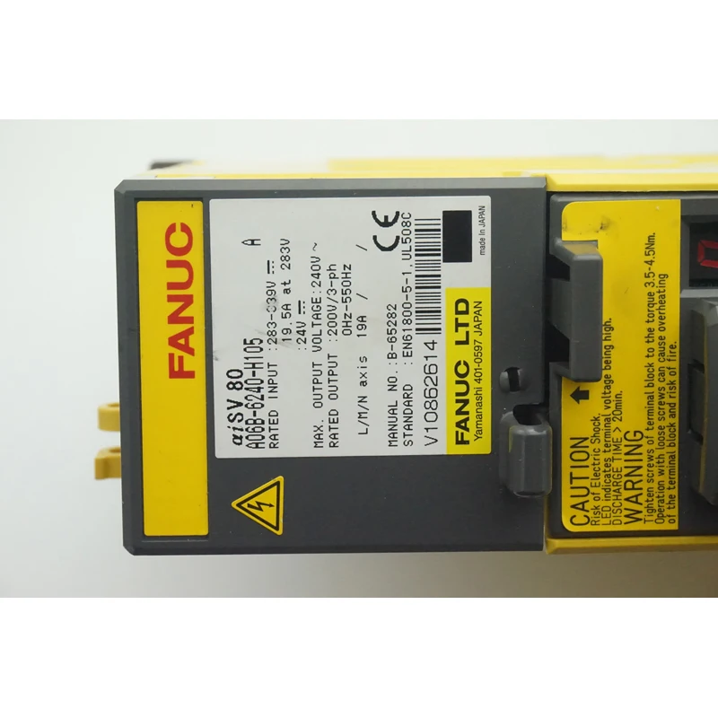 Fanuc б/у сервопривод A06B 6240 H105 одноосная система водителя в хорошо Функция|Драйвер