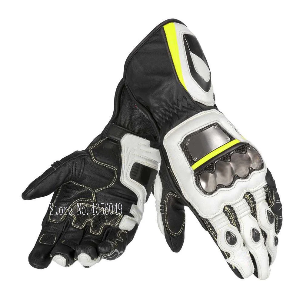 

Motorcycle Full Metal D1 Gloves for Motorbike Off-Road Racing Fluorescent-Green Glove