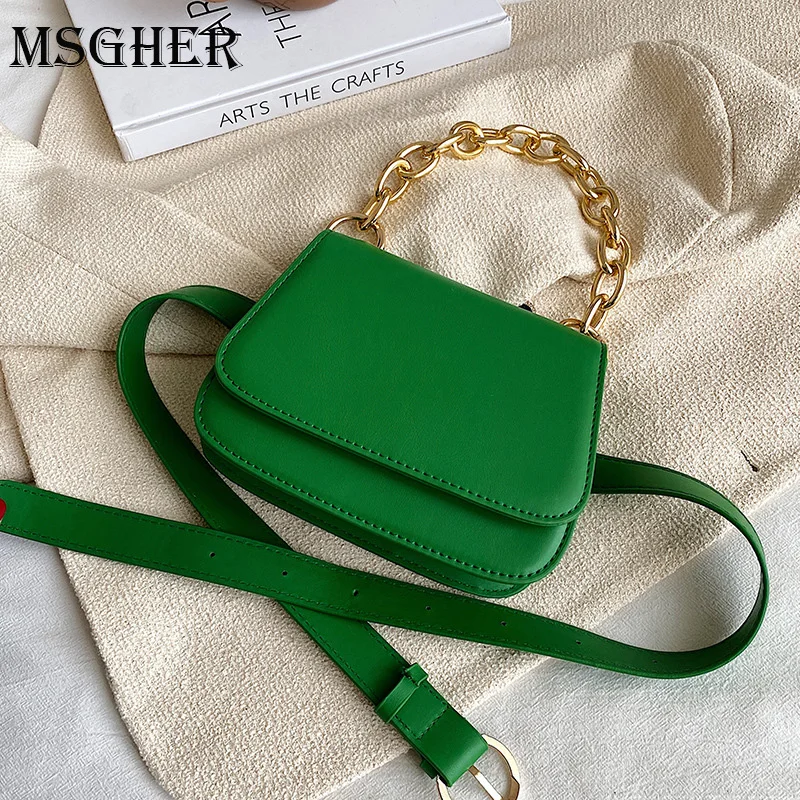 

Stone Pattern Chest Bag For Women 2021 Autumn Winter Green Small Shoulder Bags Female Crossbody Handbag WB4746