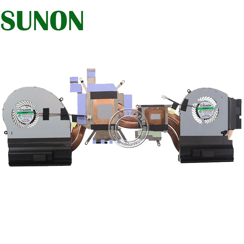 

Laptop new CPU/Graphics Cooling Heatsink Fan Assembly For Dell Alienware17 R5 ALW17C upgrade High Power GTX-1080 0FJ5DK FJ5DK