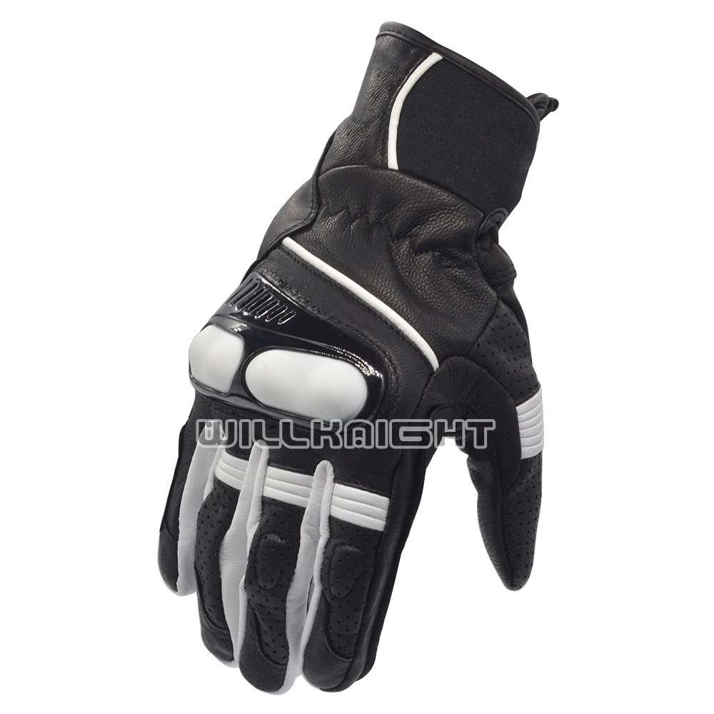 

2020 Gloves Hyperion Gloves Black Neon MX Racing Genuine Leather Motorbike Protective Glove