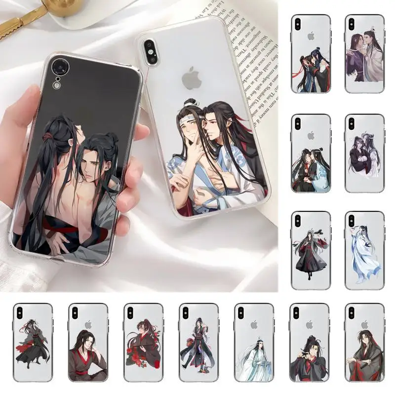 

MaiYaCa Mo Dao Zu Shi MDZS Anime Phone Case for iphone 13 11 12 pro XS MAX 8 7 6 6S Plus X 5S SE 2020 XR case