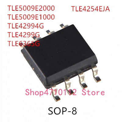 10PCS TLE5009E2000 TLE5009E1000 TLE42994G TLE4299G TLE6365G TLE4254EJA SOP-8 IC