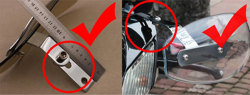 Защита рук для мотоциклов защита ветрового стекла для honda cg 125 suzuki адрес Yamaha DragStar 1100 aprilia dorsoduro 750