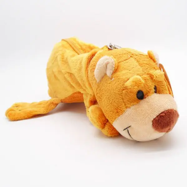 M Милый чехол-карандаш с кошкой, плюшевый, astuccio, Холщовый, kawaii, estuche para lpices, для девочек, trousse skolaire, cartuchera para lapices, школьный - Цвет: M