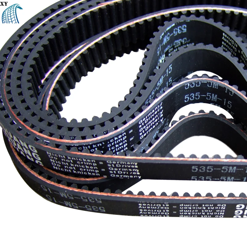 

2pcs Small Dolphin Electric Belt 5m-535-15 Electric Scooter Drive Belt Thickened Vehicle Synchronous Belt