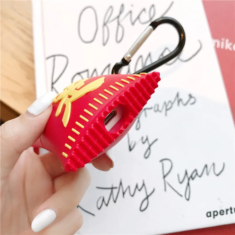 

Headphone Case New Year LiShi Candy For Apple Airpods 3 2 Wireless Bluetooth Earphones Case For Air Pod Pro Case Accessories