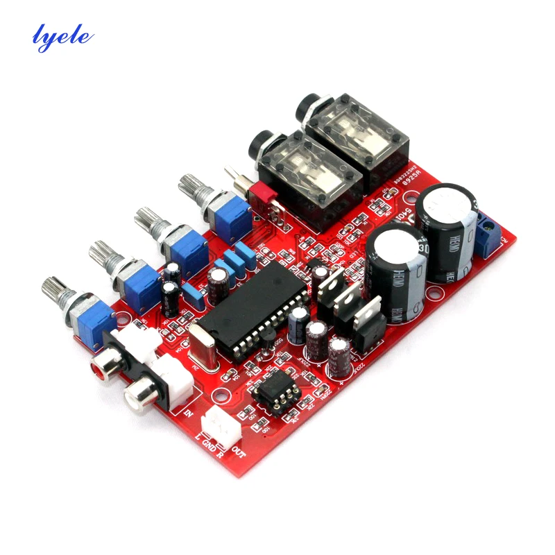 

M65831AP и NE5532 караоке фронтальная плата