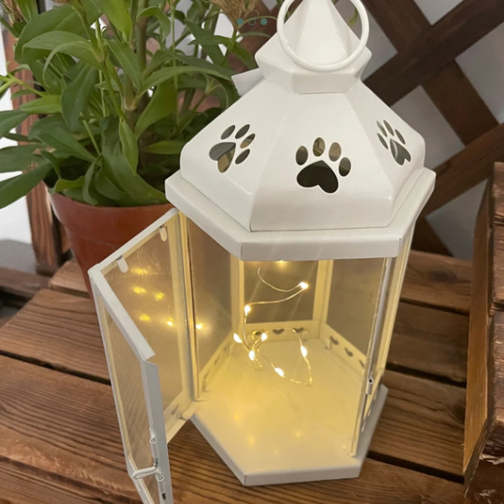

Hanging Solar LED Night Light Lamp Retro Waterproof Lantern Vintage Ornaments Creativity European Nostalgic Coffee Shop Crafts