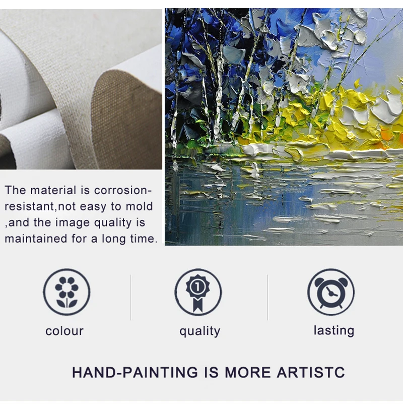 

Abstract Art Painting Modern Wall Art Canvas Pictures Large Wall Paintings Handmade Oil Painting For Living Room Wall Decore