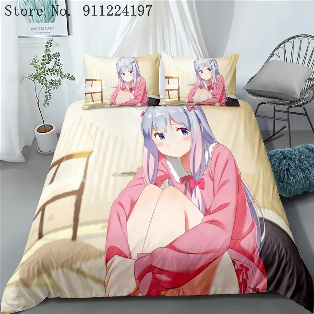Аниме &quotEromanga Sensei&quot 3D печатных Постельное белье пододеяльники наволочки для