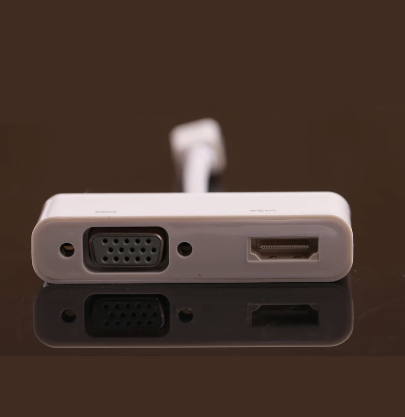 Мини дисплей порт к HDMI VGA адаптер Thunderbolt 2 конвертер DP Видео разъем для MacBook Air Pro ТВ