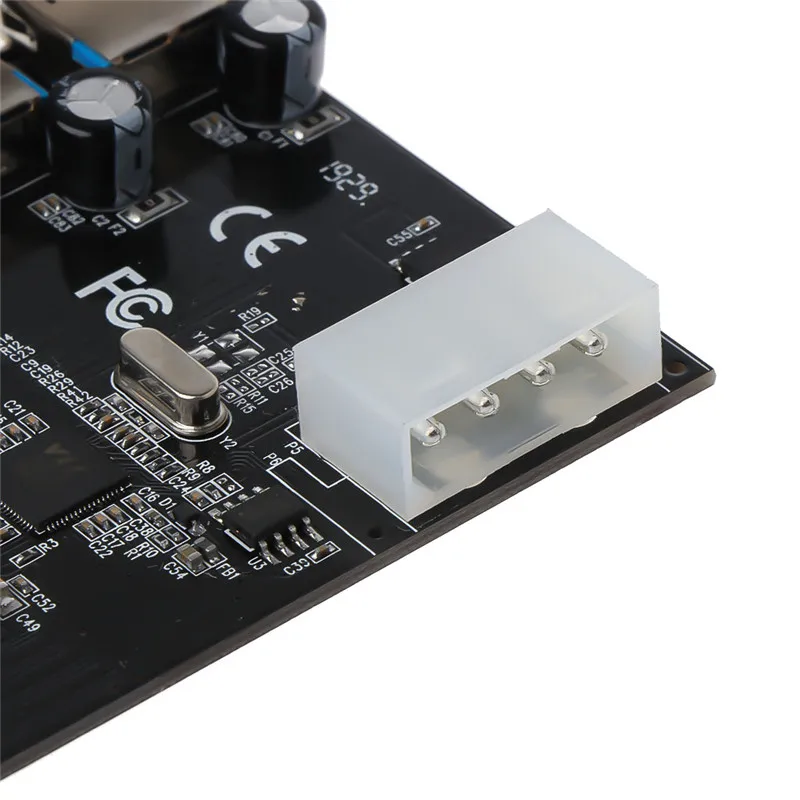 4 порта PCI-E к USB 3,0 концентратор PCI Express карта расширения адаптер 5 Гбит/с скорость для настольных компьютеров компоненты C26