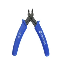 mini diagonal plierswire flush cutter micro diagonal cutting pliers wires insulating rubber handle model pliers multi hand tools