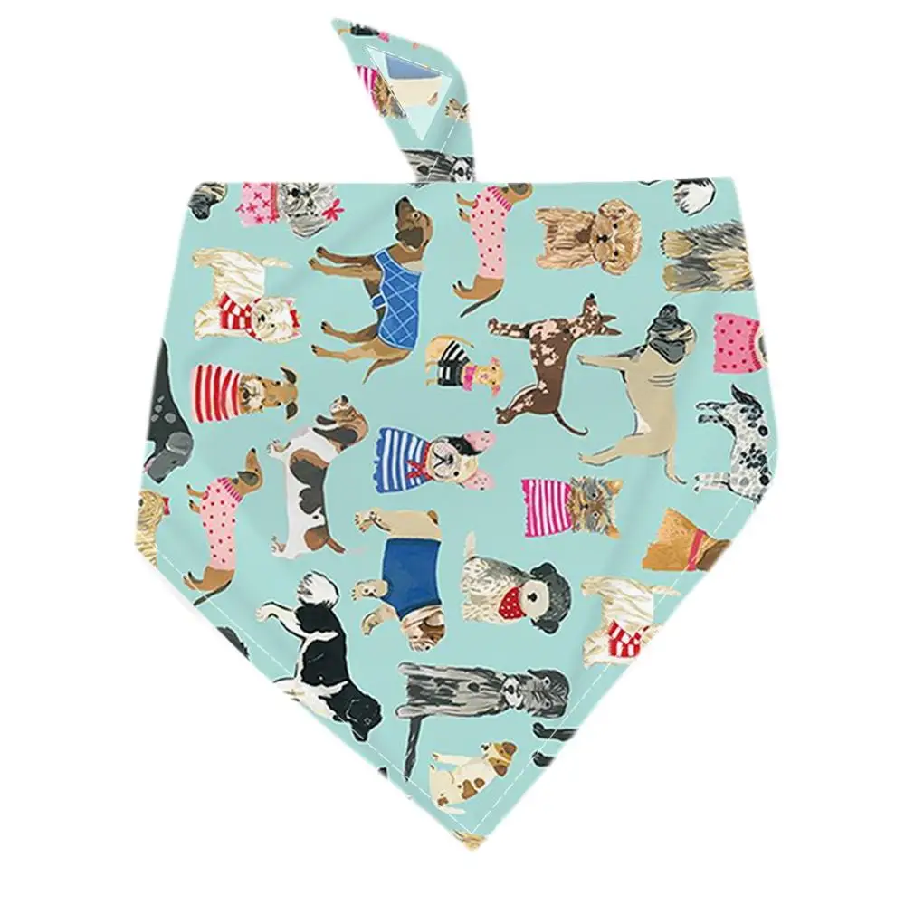 Мультфильм животных Аватар кошка собака бандана для домашних Регулируемые
