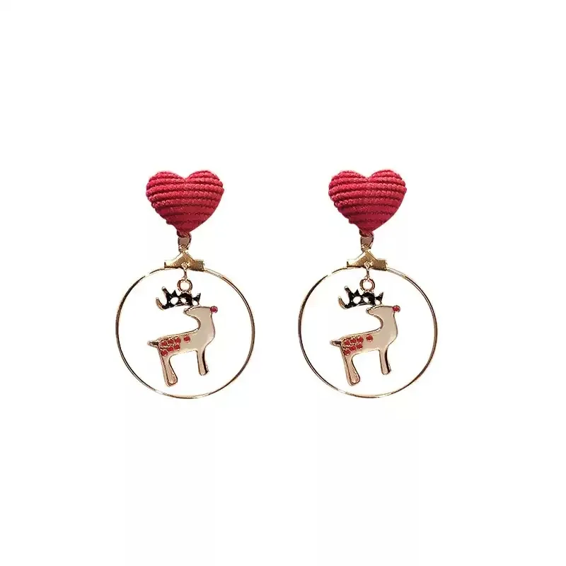 

Christmas Earrings 2020 New Autumn and Winter Earrings Temperament Simple and Compact Earrings Women's Jewelry