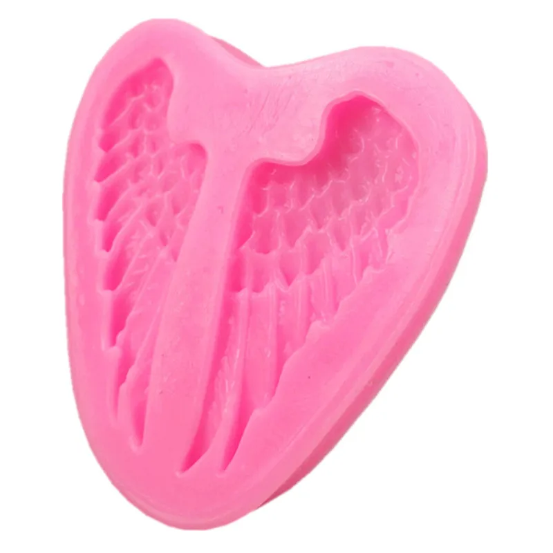 Xixing 1Pcs Baby Angel Wings Silicone Mold Fondant Cake Decorating Tools Sugarcraft Chocolate Candy Clay Mould Cupcake | Дом и сад