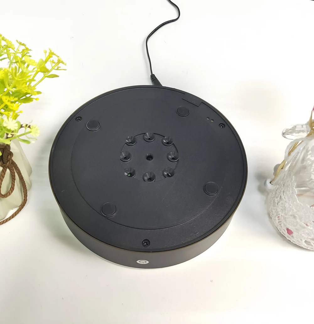 DIY украшения магнитной левитации Плавающий вращающийся Дисплей платформа с LED
