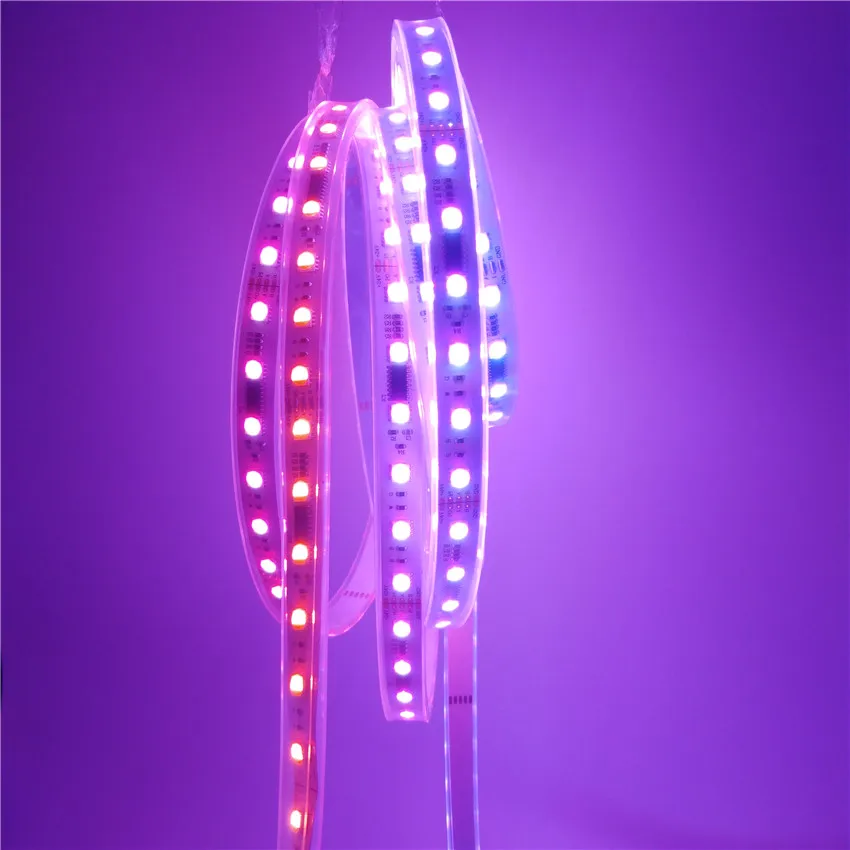Водонепроницаемая светодиодная лента UCS512C4(DMX512) rgbw IP68 24 В цифровая rgb Φ 5 м 16 7 дюйма