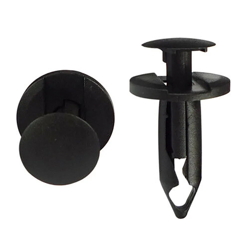 

50 XBumper Cover Fender Liner Clip Lower Deflector Retainer 8mm For GMC For Ford Wheelhouse Liner Retainer Car Accessories