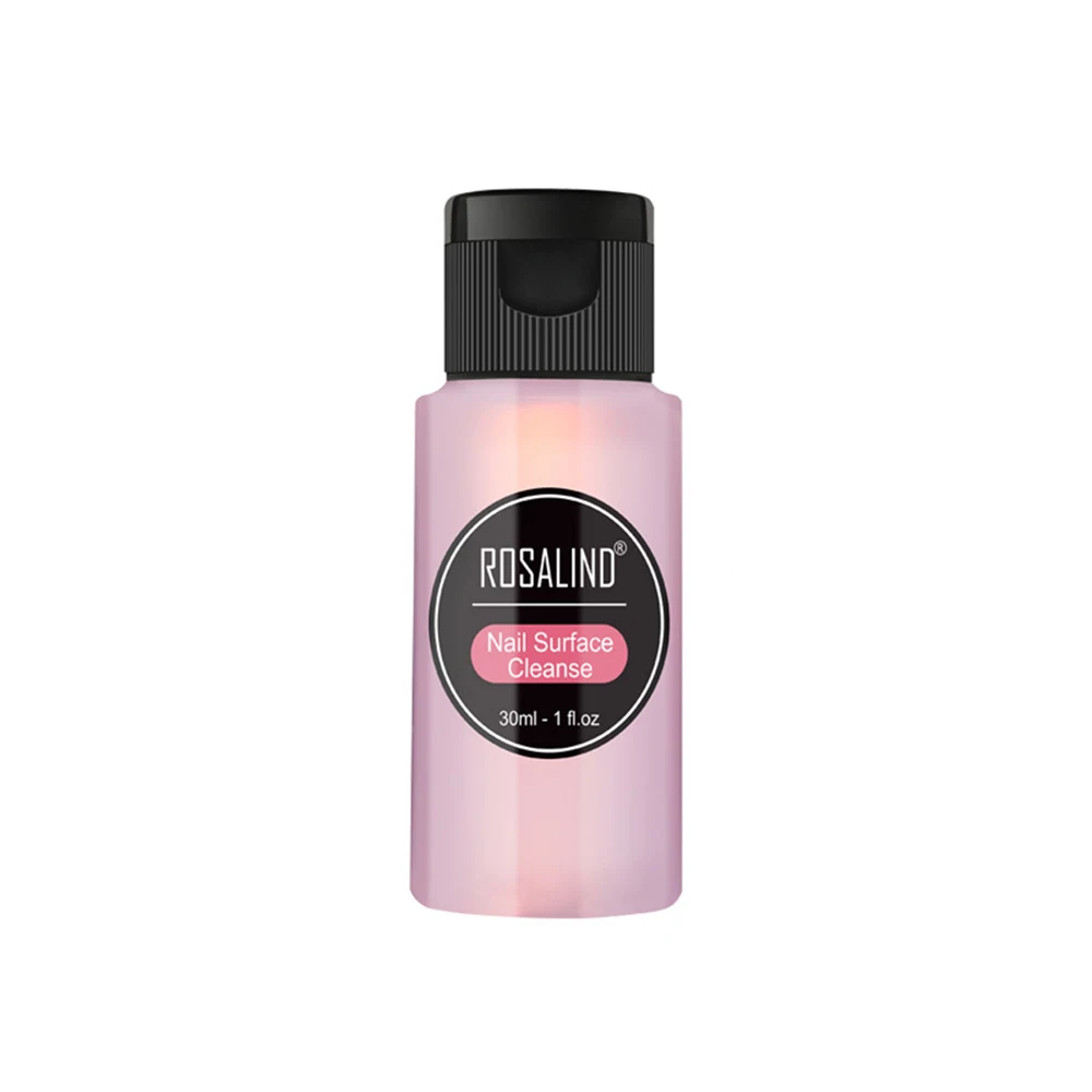 nail surface cleanse ROSALIND лак для ногтей Removes Удаляет излишки геля улучшает блеск очищающее средство УФ светодиодный гель для ногтей для удаления ногтей щетка для дизайна ногтей Очиститель TSLM1 - Цвет: nail surface cleanse