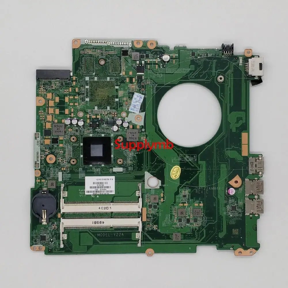 763422-501 DAY22AMB6E0 UMA w A8-6410 CPU Onboard for HP 17-F Series 17Z-F100 NoteBook PC Laptop Motherboard Mainboard Tested