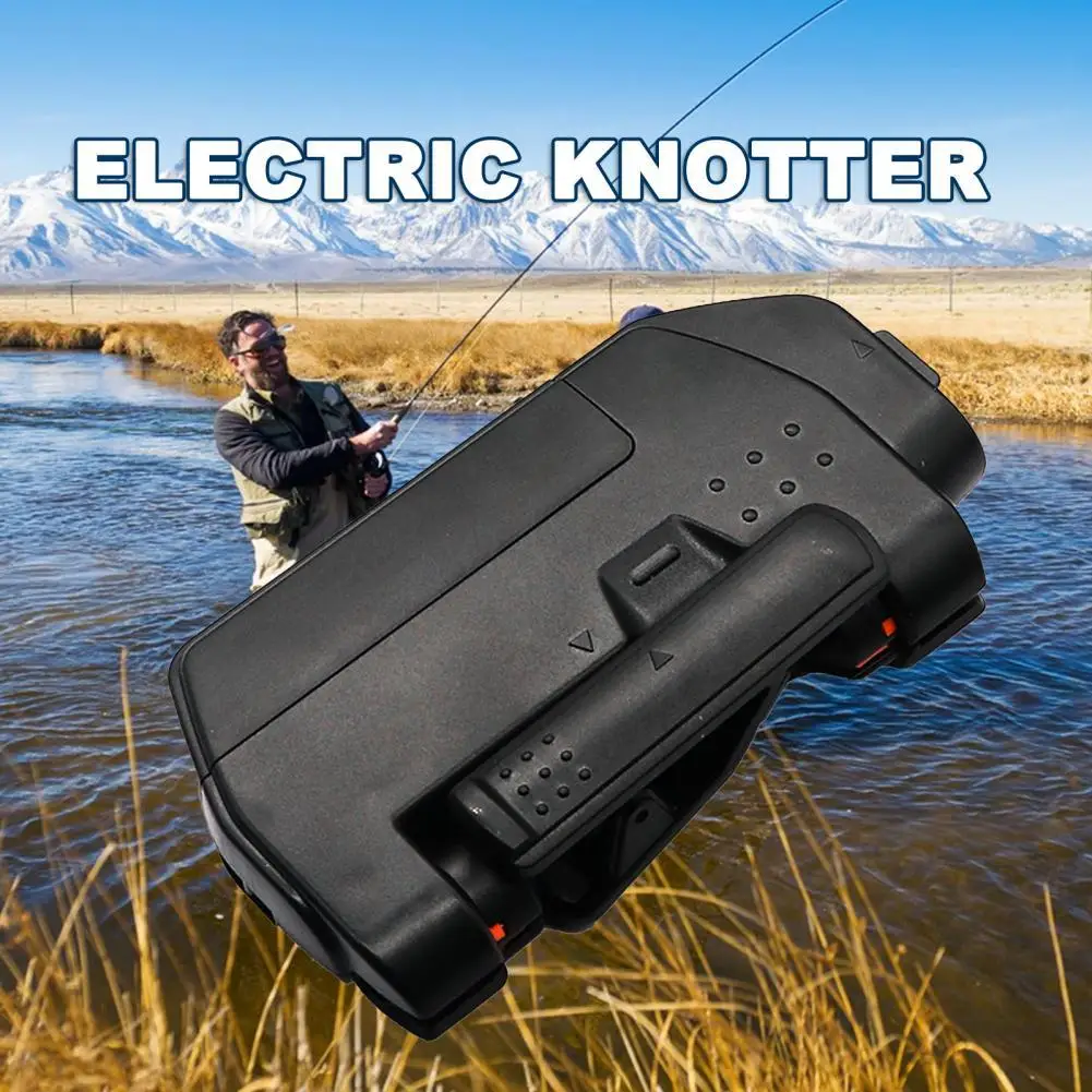 

Fishing Tools Electric Knotter Automatic Quickly Knotting ABS Line Knotter Fishing Hook Tier Tying Tool Fishery Accessories
