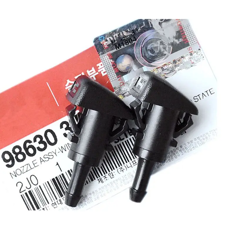 Genuine2Pcs OEM насадка на ветровое стекло в сборе для Hyundai Accent Solaris Santa Fe Equus Sonata Verna 2011 2014