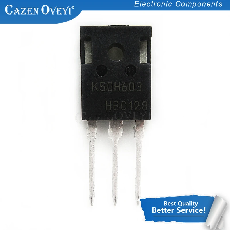 1 шт. / Лот IKW50N60H3 K50H603 TO 247 IGBT 600V 50A новый оригинальный в наличии|Интегральные схемы| |