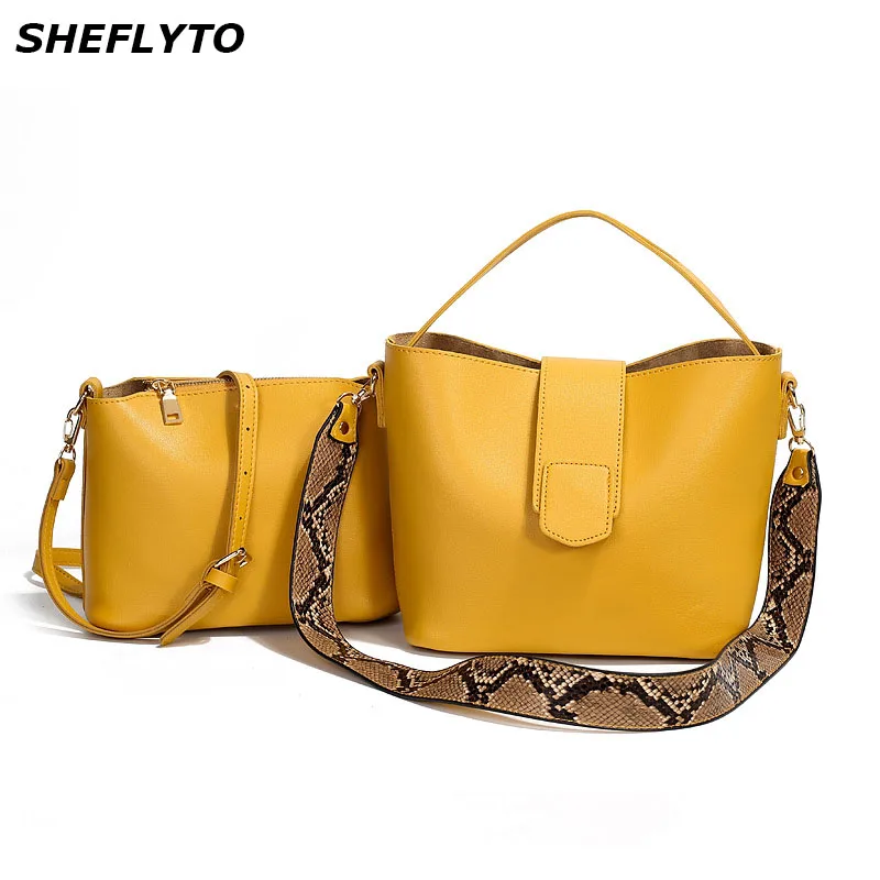 

Fashion Leather Handbags Women Bucket Designer Shoulder Bags Female Larger Capacity Crossbody Messenger Bags Girls Casual Totes