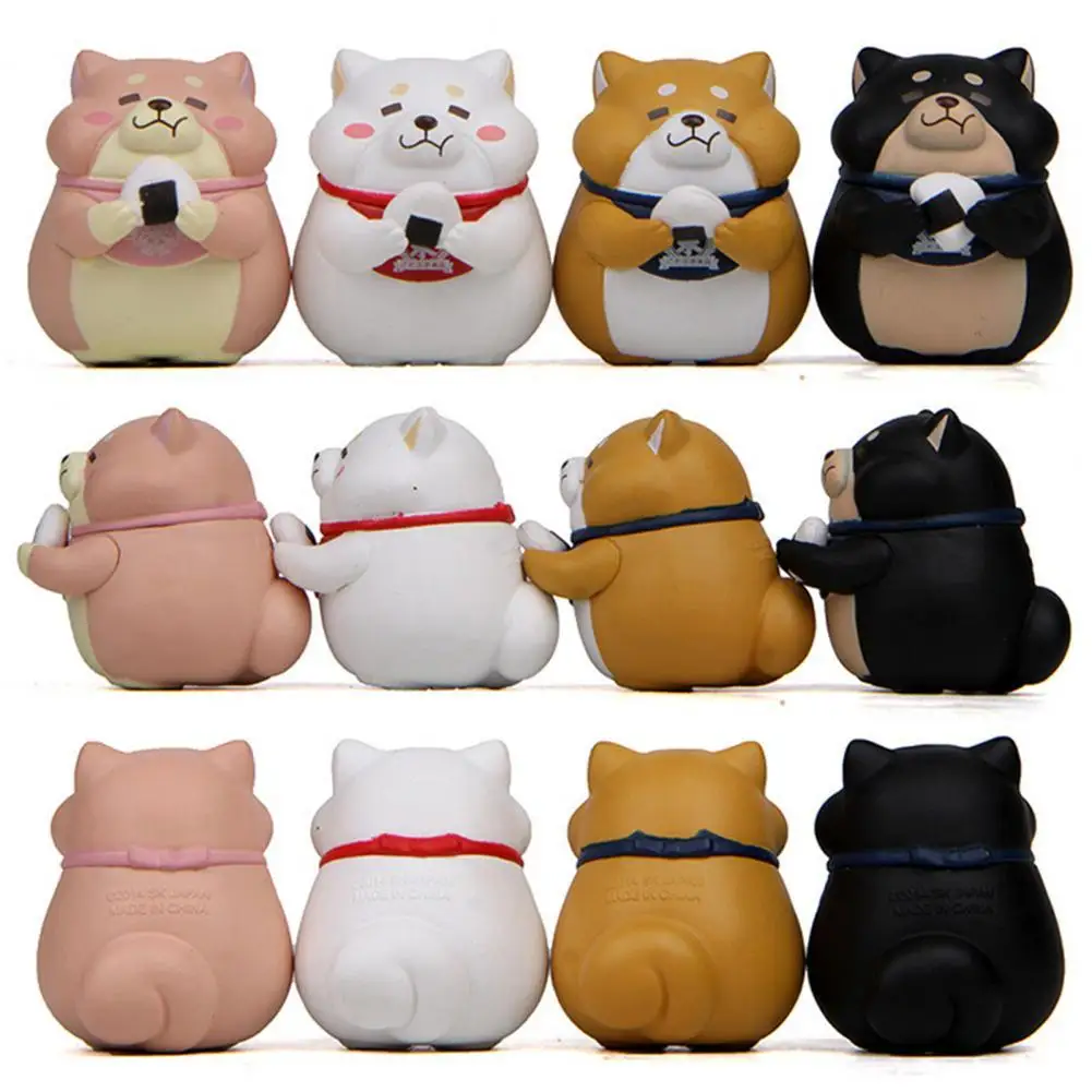 

Cartoon Resin Sushi Fat Shiba Inu Mold Gardening Landscaping Doll Ornaments