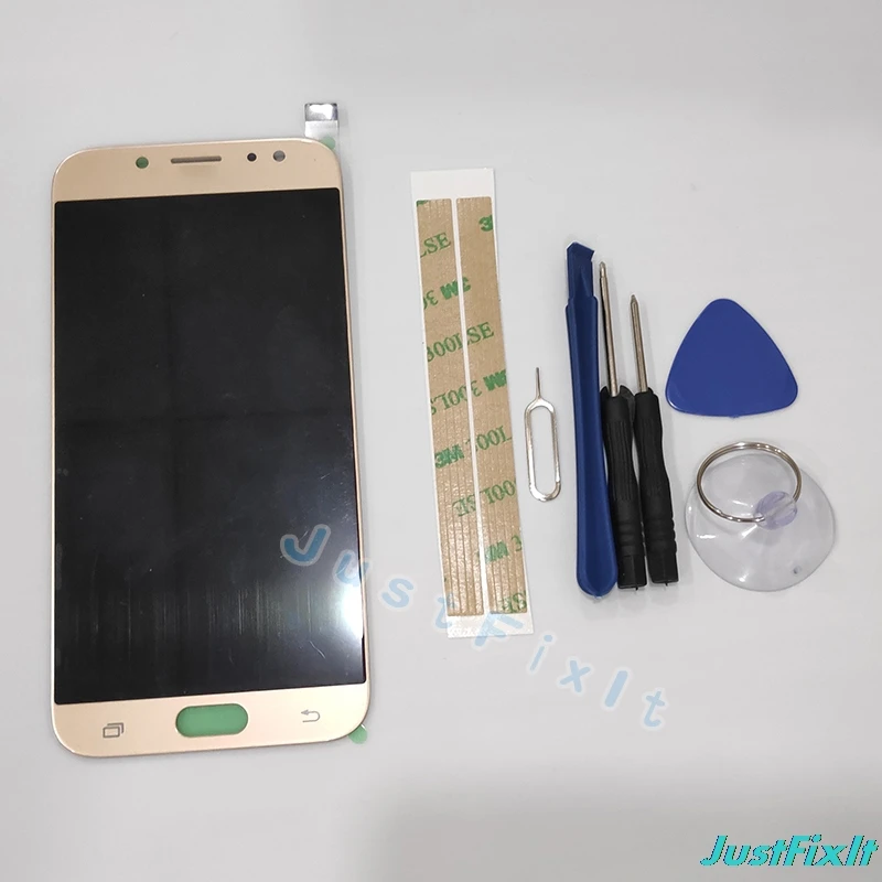 Супер AMOLED LCD для Samsung Galaxy J7 Pro 2017 J730 J730F J730M J730H ЖК дисплей сенсорный экран дигитайзер