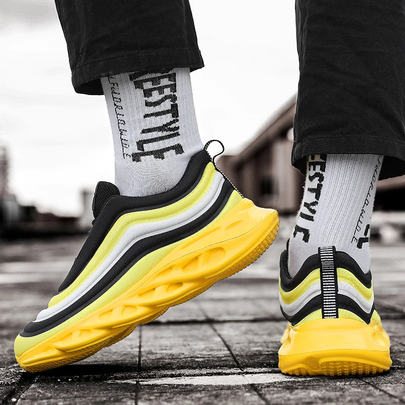 Мужская обувь Кроссовки повседневная tenis Роскошная для бега Белые туфли Модные