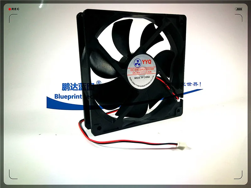 

New 12025 120*120*25MM 12CM/cm 36V large air volume silent chassis cooling fan