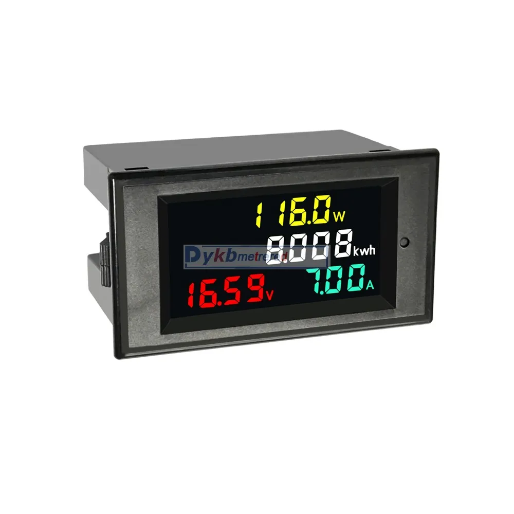 DYKB DC 7 20 в 0 100A ЖК дисплей цифровой измеритель напряжения тока активная энергия