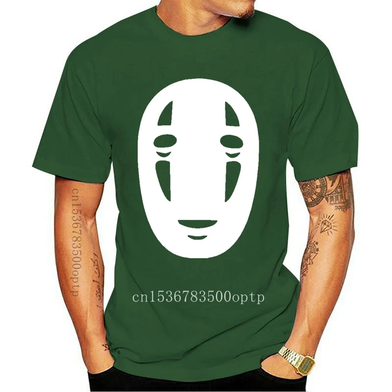 

New Spirited Away Tshirt Ghibli Kaonashi Mask No Face Anime T- Shirt Tee Adults Kids Graphic Tee Shirt
