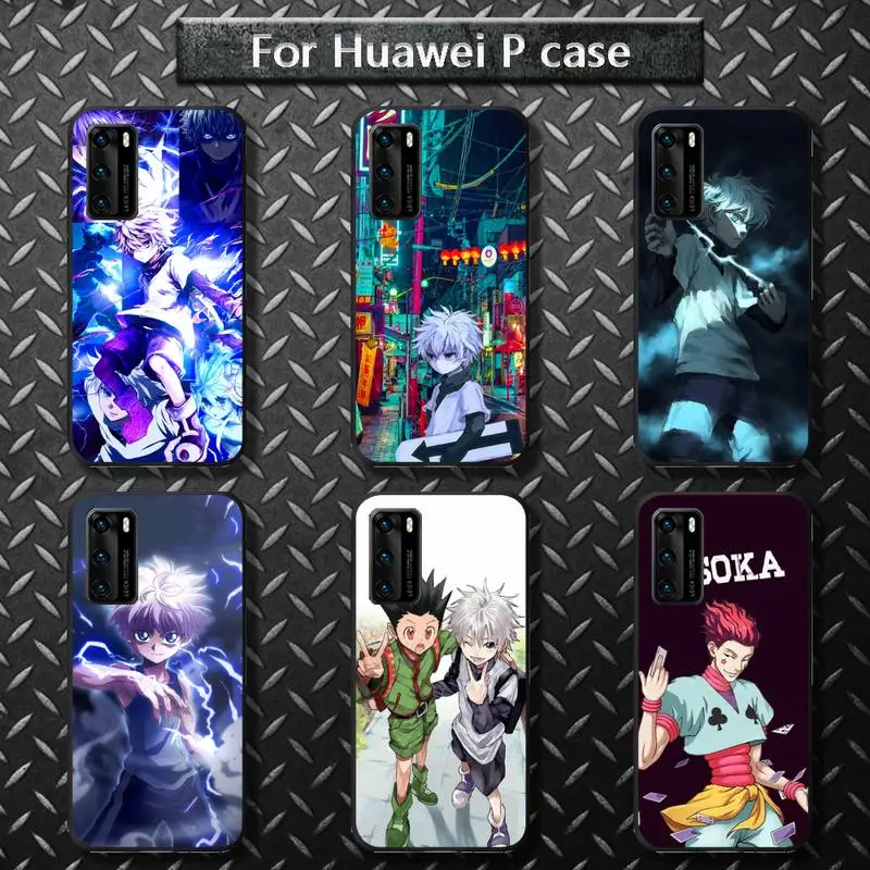 

Hot Cartoons Anime Hunter x Hunters Phone Case for huawei P40 pro lite P8 P9 P10 P20 P30 psmart 2019 2017 2018