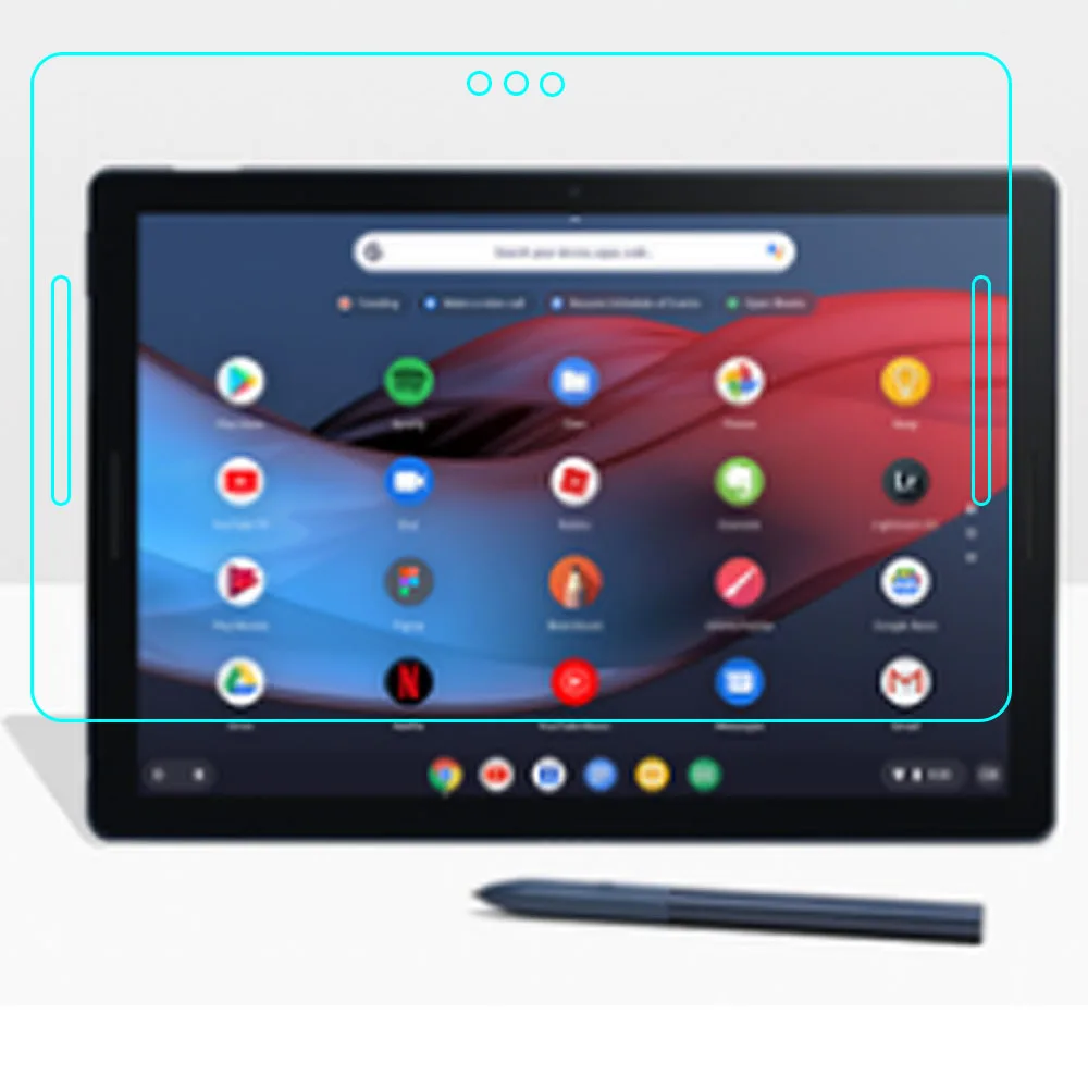 

12,3 ''для Google Pixel Slate 9H пленка для экрана из закаленного стекла для Google Pixel Slate 12,3 дюймов Защитная пленка для экрана планшета
