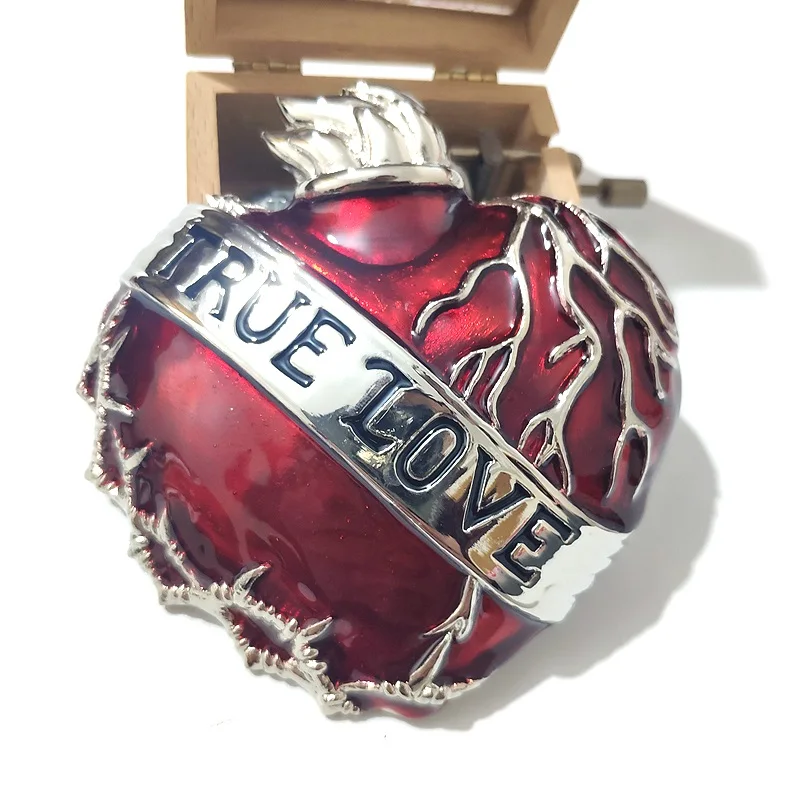 Романтичная красная пряжка для ремня в форме сердца Цветочная металлическая с