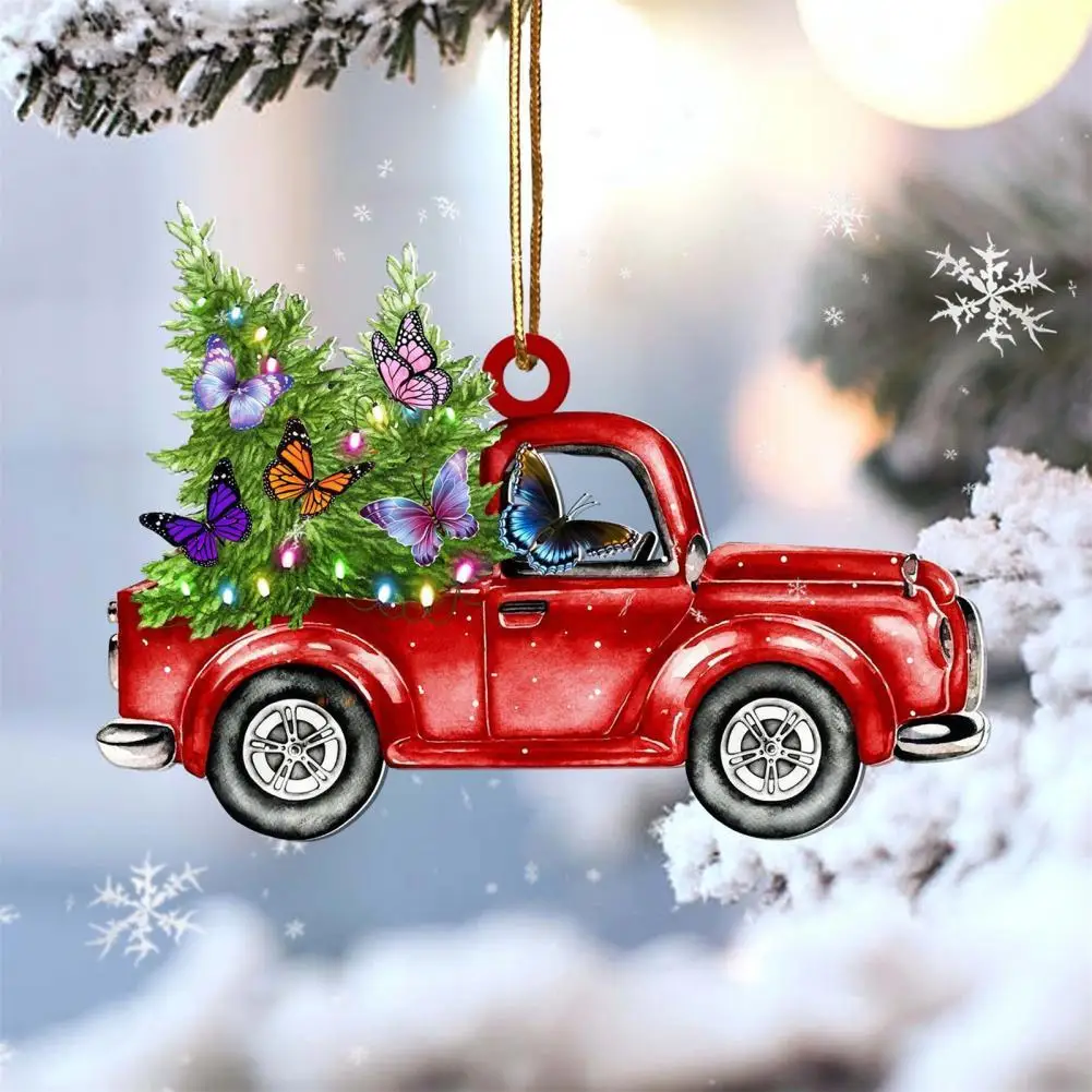 

Excellent Vibrant Color Lightweight Personalized Hanging Pendant Party Prop Christmas Pendant Hanging Ornaments