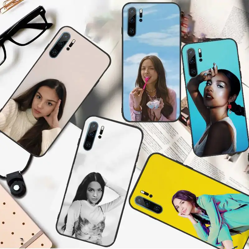 

olivia rodrigo American singer actors Phone Case For Huawei honor Mate 10 20 30 40 i 9 8 pro x Lite P smart 2019 nova 5t