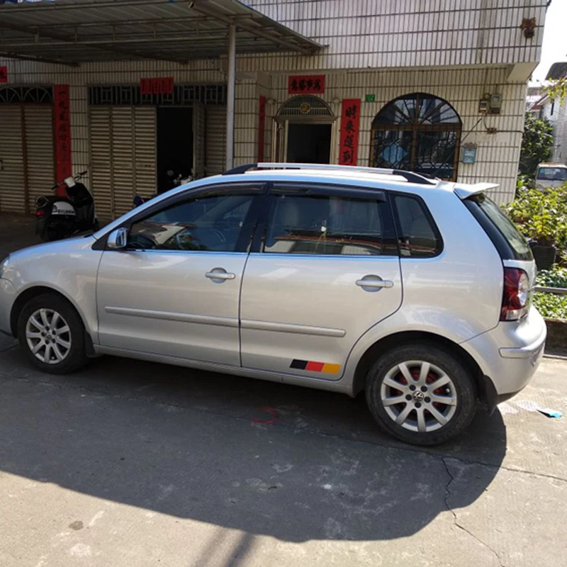 Спойлер для Volkswagen VW Polo 2011 2012 2013 2014 2015 автомобильное украшение в виде хвостового