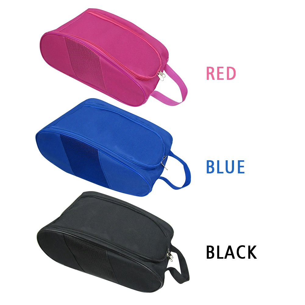 Дорожная Портативная сумка для хранения ботинок из ткани Оксфорд с ручкой