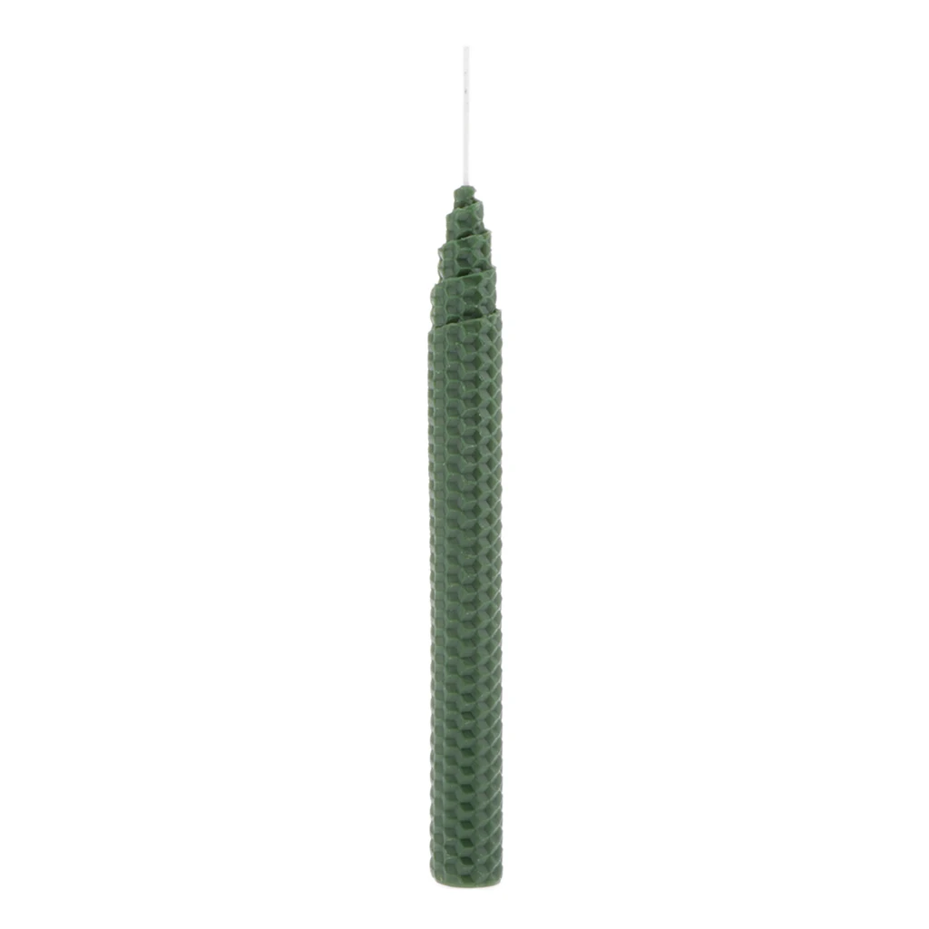 Candles Hand Rolled Beeswax Pillar Home Wedding Decors Eco Friendly | Дом и сад