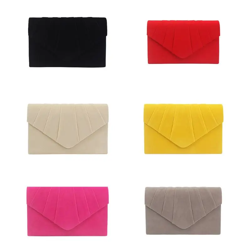 

Fashion Women Envelope Evening Clutch Bag Ladies Elegant Wedding Party Handbag Female Stylish Prom Chain Purse Shoulder Bag