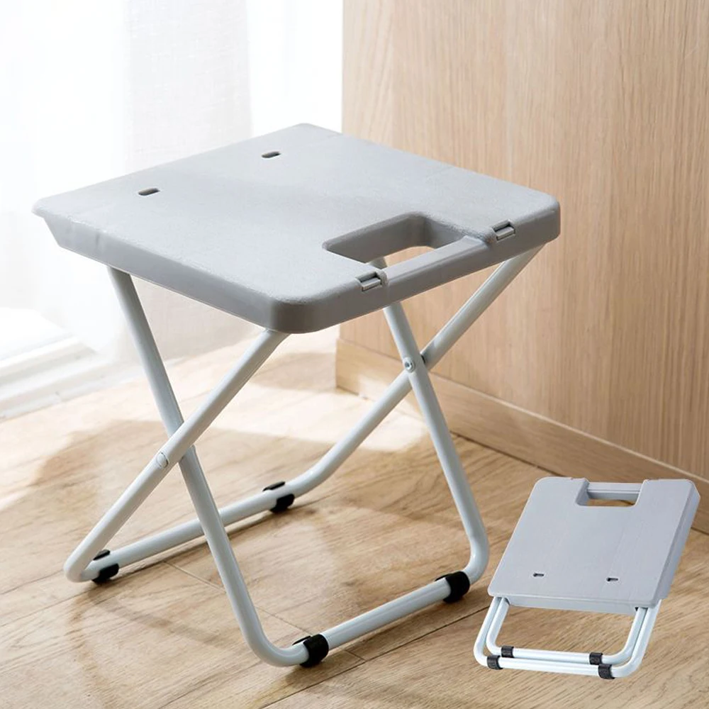 Многофункциональный портативный складной удобный стул для дома и кухни