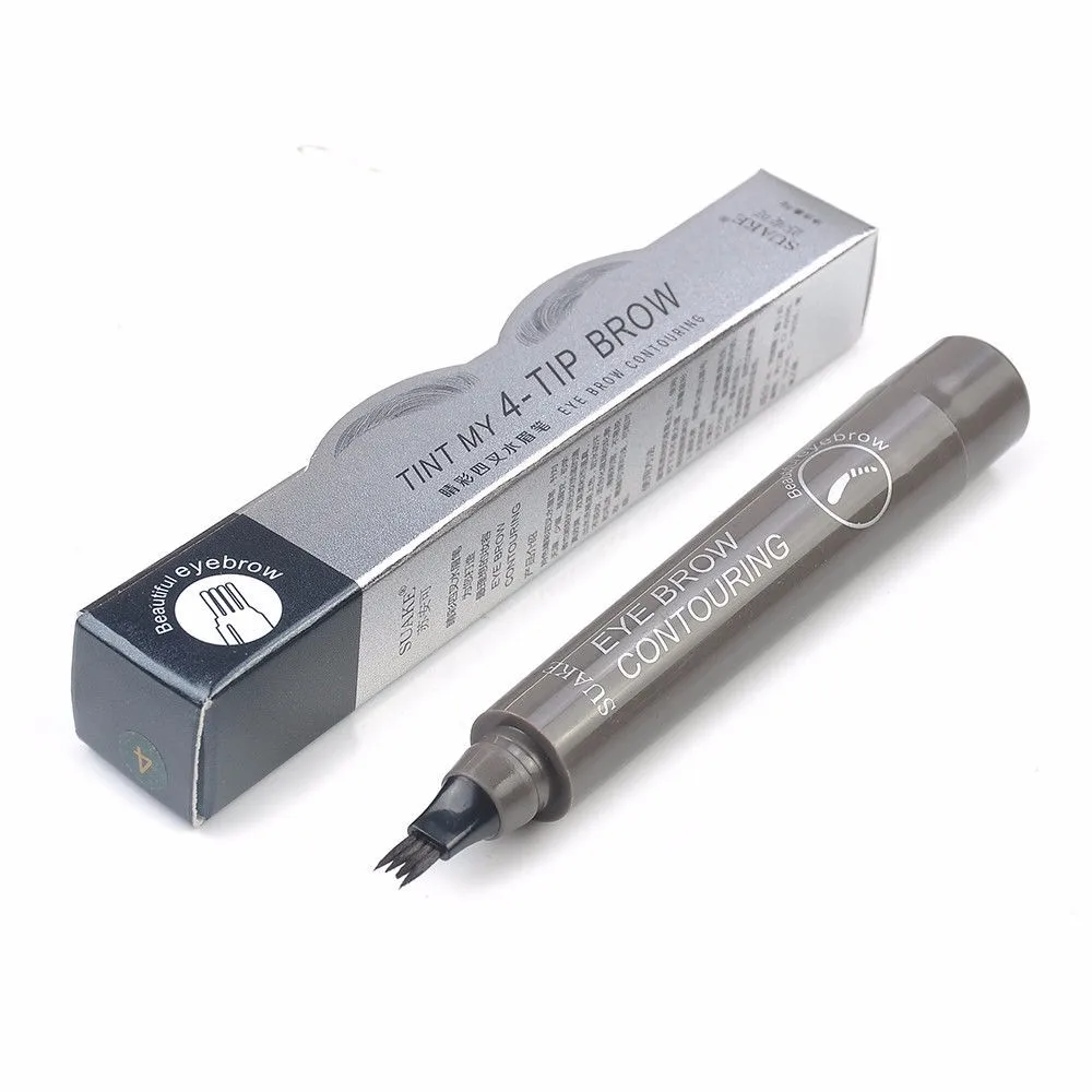 Водонепроницаемая ручка для микроблейдинга бровей вилка наконечников